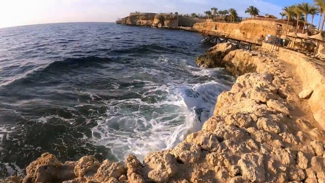 Выпуск №16. Египет-Egypt. Релакс - ЗВУКИ КРАСНОГО МОРЯ - пляж отеля The Grand Hotel Sharm El Sheikh