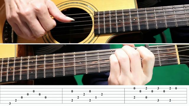 【簡単ソロギター/TAB/タブ譜付】Yesterday(イエスタデイ)/The Beatles(ザ・ビートルズ)/Acoustic Solo Guitar(アコースティックソロギター)