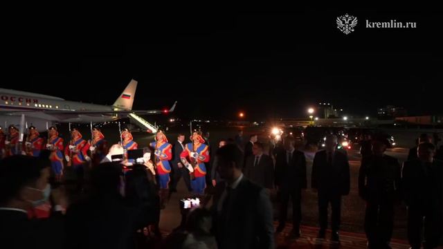 Владимир Путин прибыл в Монголию с официальным визитом.