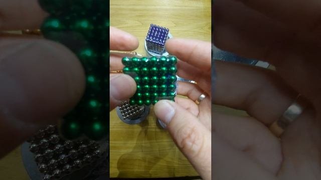 NEOCUBE - МАГНИТНЫЙ НЕОКУБ СЕРЕБРИСТЫЙ. 216 ШАРИКОВ. 6 ММ. ГОЛОВОЛОМКА. КОНСТРУКТОР. АНТИСТРЕСС.