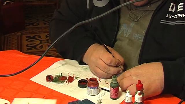CORSO DI PITTURA CON DIEGO RUINA - DIPINGERE UN TARTAN