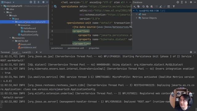 Microservicio con Jakarta EE 10 (Wildfly), Java 17, MySQL 8 y Kubernetes
