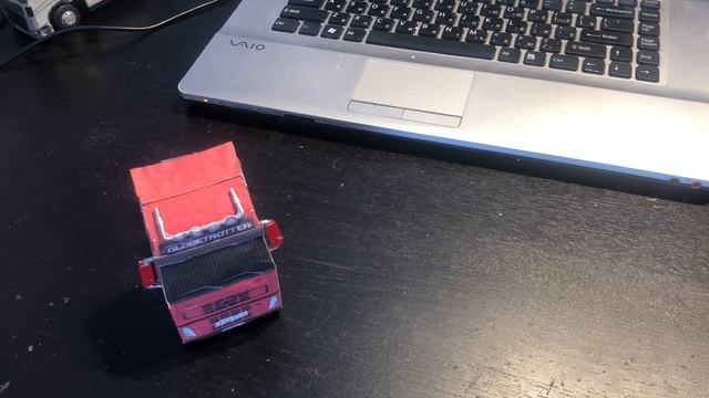 Мои проекты из картона .volvo scania scania volvotrucks