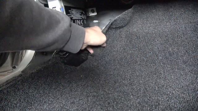 New interior Terra Firma black carpet for the Nissan Skyline GTR Link G4+ ECU