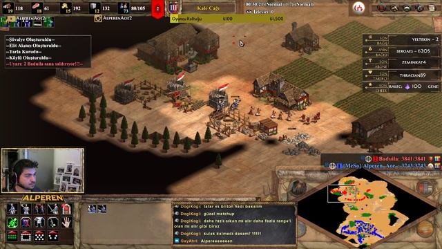 2K ELO AoE2 DE 1v1  Tatar vs Briton  Boom Nedir Nasil Yapilir?  Ranked Game  Dereceli Maç