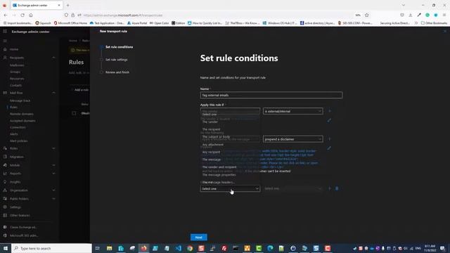 How to Add Email Disclaimer in Office 365