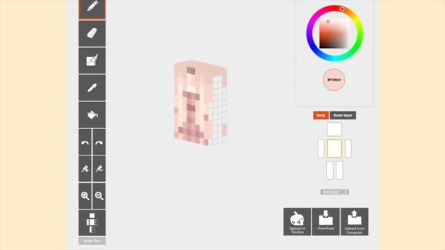 My friend does my VOICEOVER (ft. Gumoholic) | MINECRAFT skin speedpaint