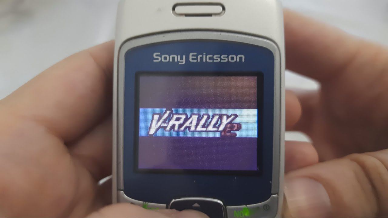 V-Rally 2 on real device Sony Ericsson T290! (Mophun game)