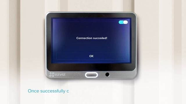 How To Connect Your Door To Wi-Fi With EZVIZ DP1