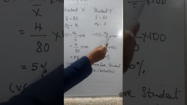 Statistics- Calculation of Standard Deviation