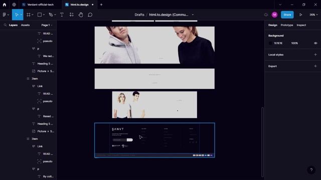 Unbelievable! Design With This HTML To Figma online In Seconds | DesignWithAI