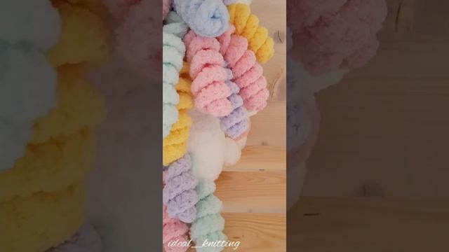 Вязаный Единорог крючком