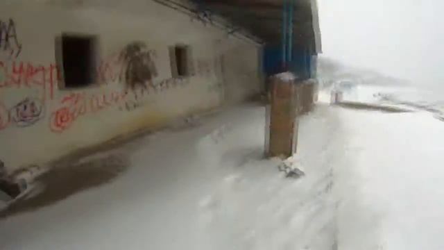 Пробежка и купание зимой в минус 10