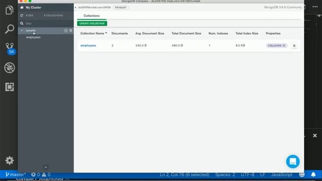 Mongodb Tutorials for beginners in Hindi |  How to connect MLab Database with Mongodb Compass