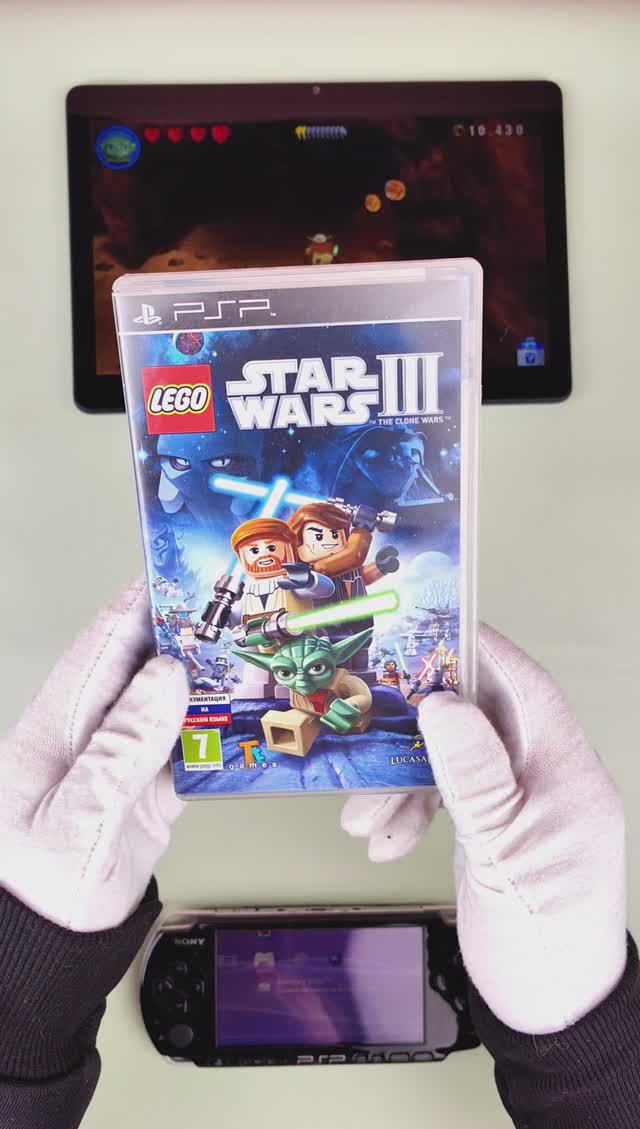 Lego Star Wars III The Clone Wars (PSP)