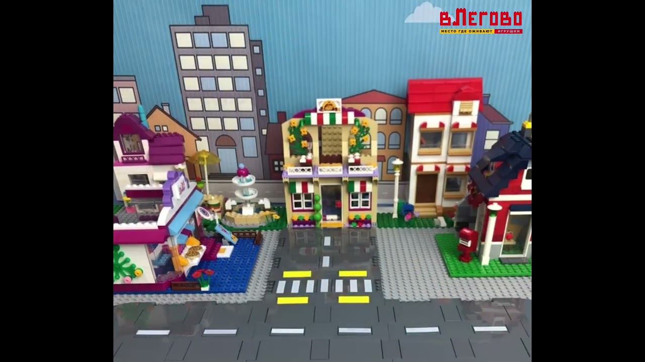 Стройка нового города /Lego/Stop-motion Animation/vLegovo