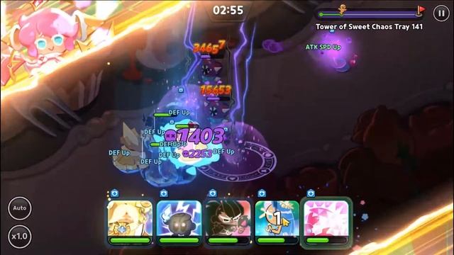 GUIDE TOWER OF SWEET CHAOS S2 TRAY 137 138 139 140 141 142 143 - COOKIE RUN KINGDOM