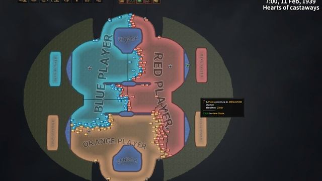 Observe hoi4 - Duel Map Battle Roayle Timelapse