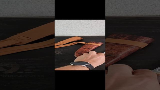 "анаҕас" - "Клык"
Малый якутский нож в цельнодеревянных каповых ножнах.