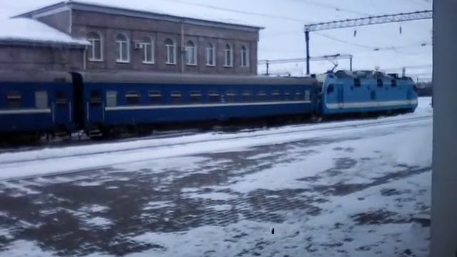 Эп1м с поездом 150 Минск Минеральные-воды