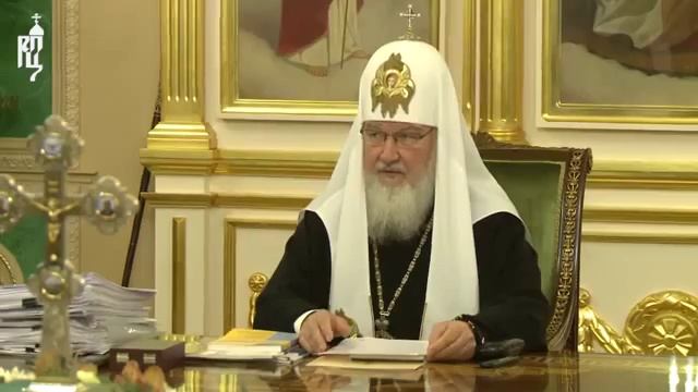Под председательством Патриарха Кирилла началось заседание Священного Синода