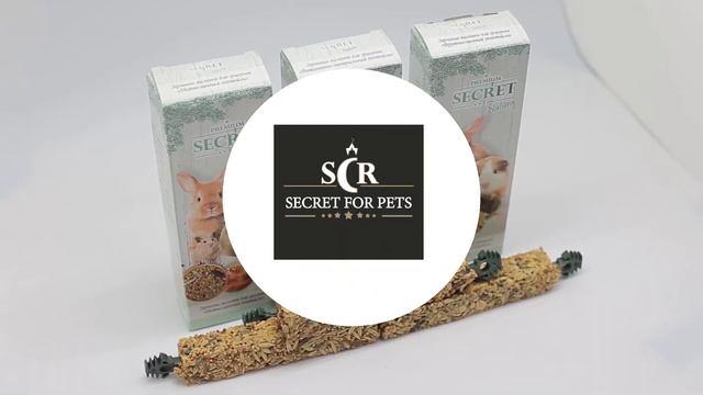 Корм для грызунов . Корм для хомяка. Зерновые палочки Secret