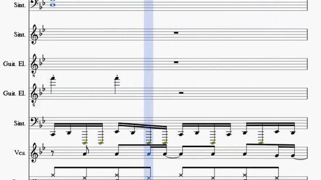 Rammstein  - Engel (Partitura Banda completa) Ful Band Score