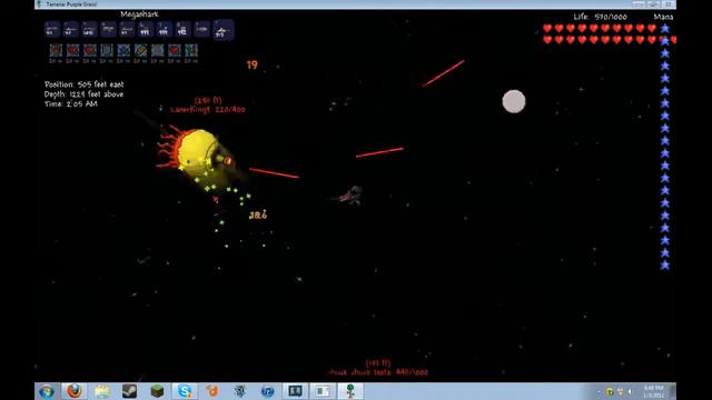 Terraria LETS PLAY! BOSS HAS AWOKEN