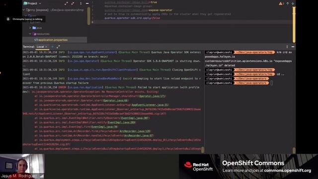 OCB: Java Operator SDK Deep Dive - Jesus Rodriguez &  Christophe Laprun (Red Hat)