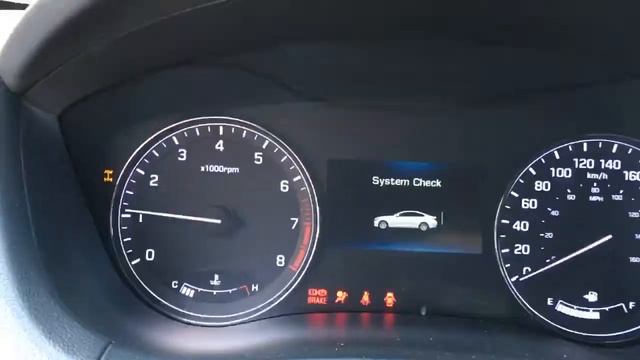 2015 Hyundai Genesis H-Trac 3.8 V6 Accessory sound and Startup!