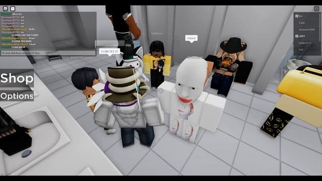 So I joined an online dater BATHROOM hangout in roblox..