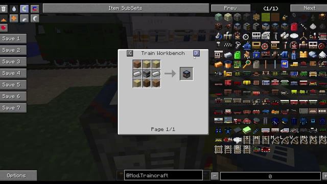 Minecraft 1.6.4. Железная дорога с модами #1 Обзор модификации TrainCraft.