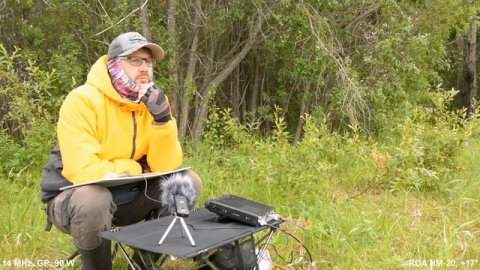 Бодрый утренний эфир, в понедельник, в п. Приобье. Радиоэкспедиция по ХМАО/ЯНАО 2023