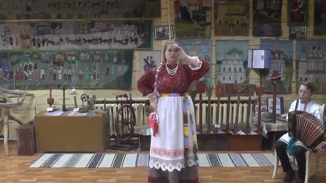 Русская традиционная одиночная женская пляска «Семечко"