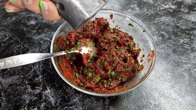 Соус к шашлыку  Томатный соус с кинзой