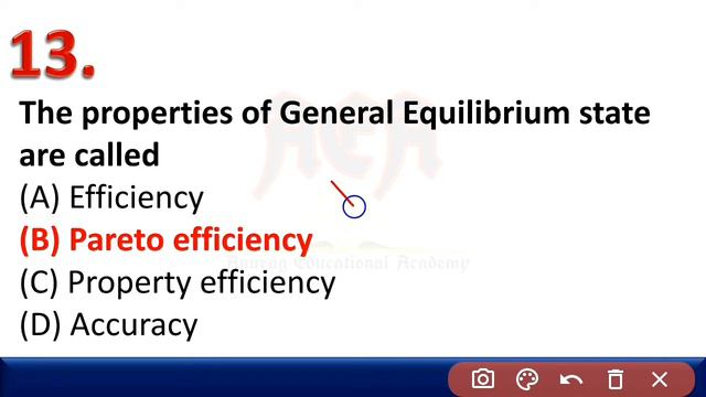 02/60 || Economics MCQs Based On UGC NET/JRF PYQPs 2004-2020 ||