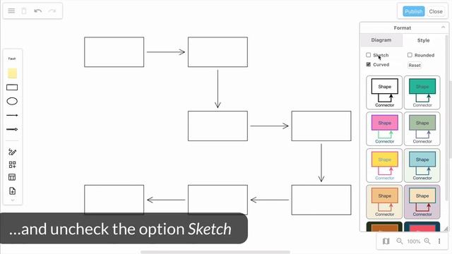 How you can use the draw.io Board editor to create clean diagrams