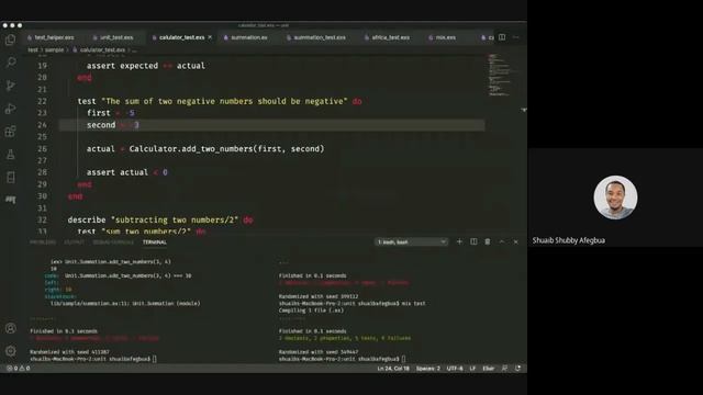 Testing Elixir Applications with Afegbua Shuaib (July 2020)