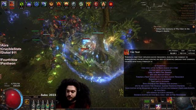 Path of Exile Crucible - SSFRF Day 6&7 I am now a Chieftain.