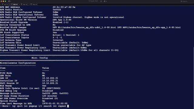 ArubaOS 8.9 Series – Part 9 – IoT Profiles