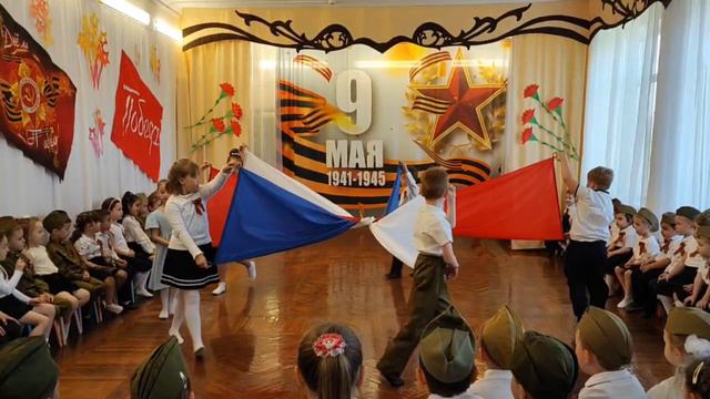 Танец "О, моя, Россия" подготовительная группа ДОУ 2024 год.