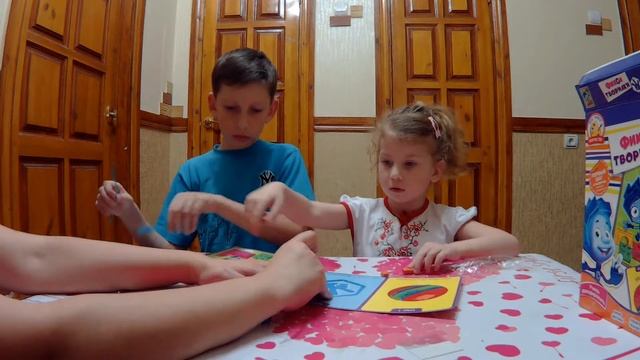 Распаковка набора для творчества. Фикси-Нолик  Unpacking set creative Fixiki - Nolik