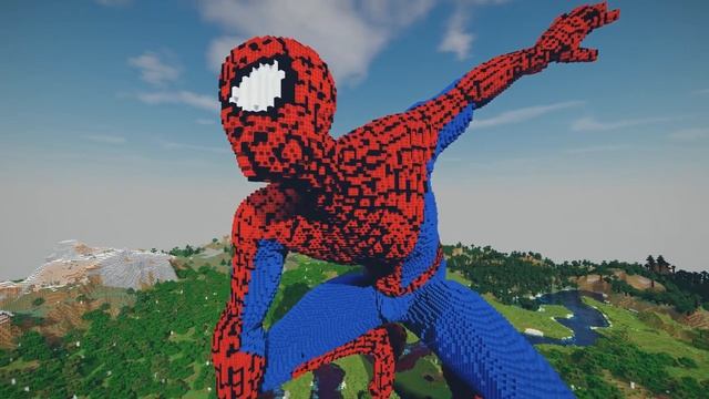 Minecraft Spider Man Build - Download Link in Description
