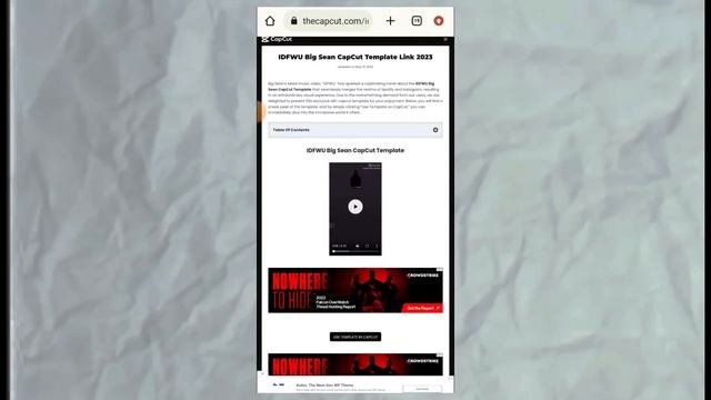 New Instagram IDFWU Big Sean Tranding Reels Editing  Capcut New Template  Trending Reels Editing