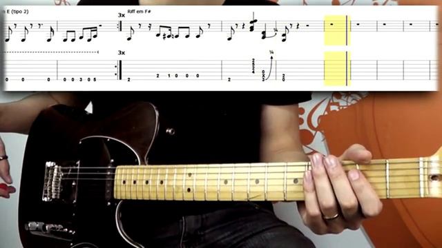 Queen-Another One Bites The Dust _ Guitar Cover Tab