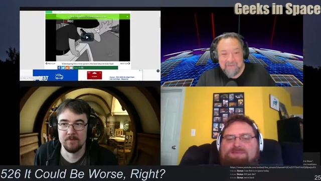 IoT Chastity Belt, DIY Reclining Desk, Kubernetes Doom, Toner Crime Lord, Excel Shortcomings GiS526