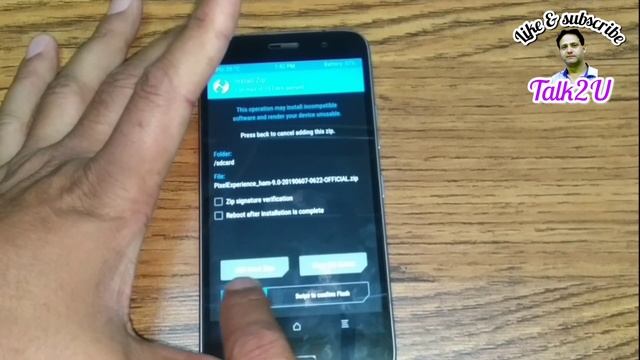 How to install android 9 pie on lenovo zuk 1