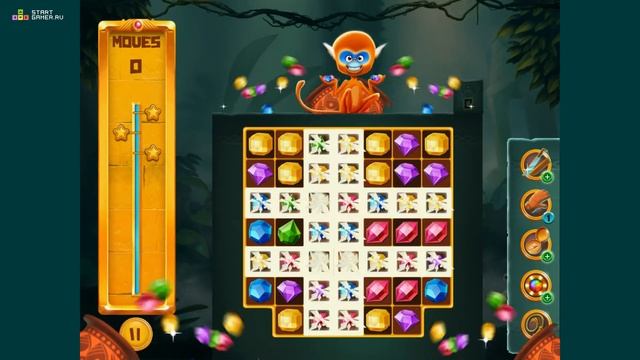 Игра "Драгоценности Джунглей" (Jungle Jewels Adventure) - прохождение
