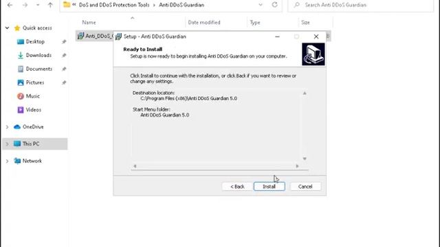 CyberQ CEHv12 Mod010 Lab02 Task01 Detect and Protect Against DDoS Attacks using Anti DDoS Guardian