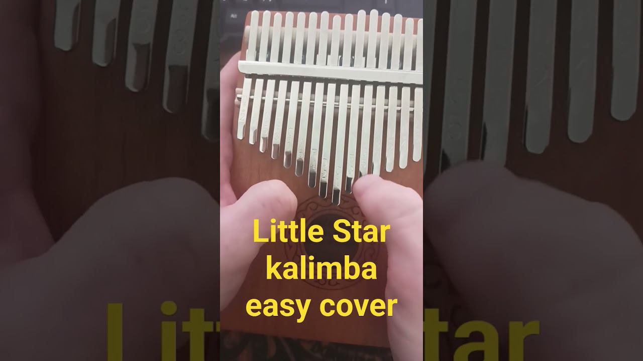 Twinkle Twinkle Little Star Kalimba cover #shorts #kalimba
